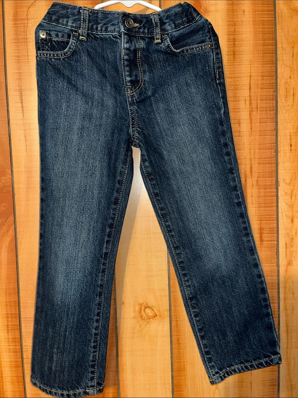 The Children's Place Dark Wash Straight-Leg Jeans
